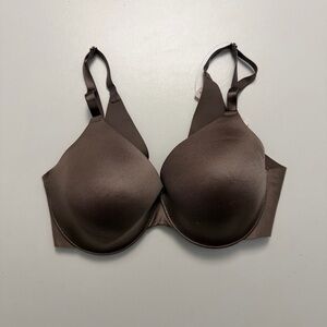 Soma Bra Vanishing Back Full Coverage Underwire Padded Mochacino Brown Beige 34C
